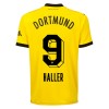 Maillot de Supporter Borussia Dortmund Haller 9 Domicile 2023-24 Pour Homme